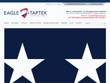 Tablet Screenshot of eagle-tool.com